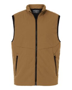 Weatherproof 26714 Men’s Commuter Tech Vest – Teddy Brown