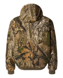 Berne Apparel HJ51 Men’s Berne Heritage Hooded Jacket – Realtree Apx (back)