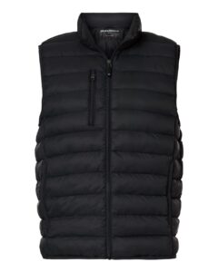 Weatherproof 26717 Men’s Lightweight Poly-filled Packable Vest – Black