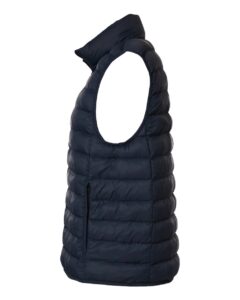Weatherproof 26717 Men’s Lightweight Poly-filled Packable Vest – Stormy Night (side)