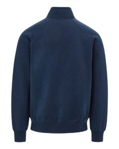 MV Sport 25157 Men’s Vintage Fleece Track Jacket – Navy (back)