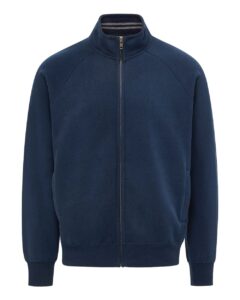 MV Sport 25157 Men’s Vintage Fleece Track Jacket – Navy