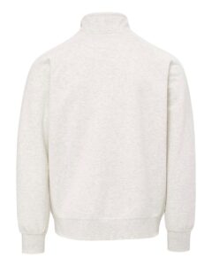 MV Sport 25157 Men’s Vintage Fleece Track Jacket – Oatmeal (back)