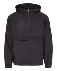 MV Sport 25602 Men’s Pioneer Packable Wind Breaker Jacket – Black