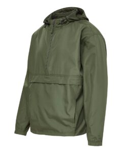 MV Sport 25602 Men’s Pioneer Packable Wind Breaker Jacket – Bronze Green (side)