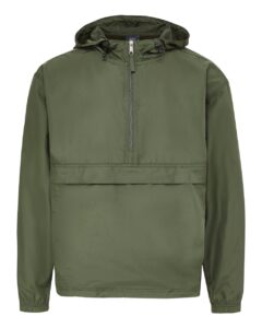 MV Sport 25602 Men’s Pioneer Packable Wind Breaker Jacket – Bronze Green