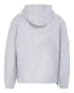 MV Sport 25602 Men’s Pioneer Packable Wind Breaker Jacket – Pale Silver (back)