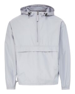 MV Sport 25602 Men’s Pioneer Packable Wind Breaker Jacket – Pale Silver
