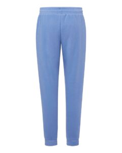 MV Sport W25153 Women’s Vintage Fleece Joggers – Blue Iris (back)
