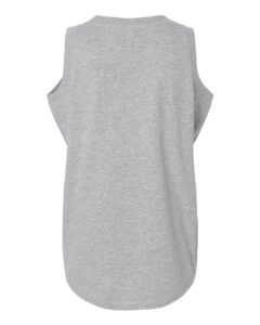 LAT 3592 Women’s Relaxed Fine Jersey Tank – Heather (back)
