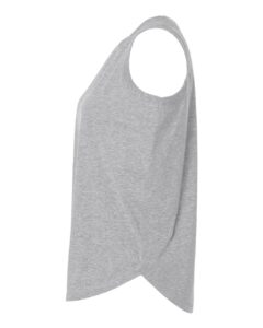 LAT 3592 Women’s Relaxed Fine Jersey Tank – Heather (side)