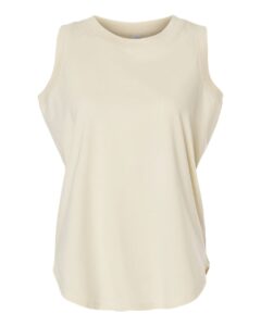 LAT 3592 Women’s Relaxed Fine Jersey Tank – Natural