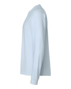 Tultex 202LS Unisex Fine Jersey Long Sleeve T-Shirt – Baby Blue (side)