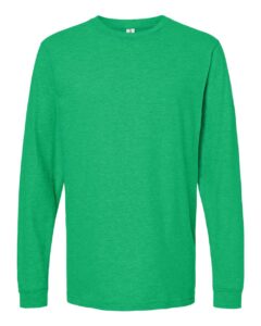 Tultex 202LS Unisex Fine Jersey Long Sleeve T-Shirt – Heather Kelly