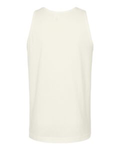 Tultex S105 Unisex Fine Jersey Tank Top – Natural (back)
