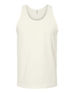 Tultex S105 Unisex Fine Jersey Tank Top – Natural