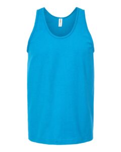 Tultex S105 Unisex Fine Jersey Tank Top – Turquoise