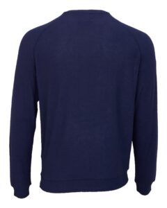Boxercraft BM1201 Men’s Cuddle Cross-Neck Sweater – Navy (back)