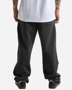 Shaka Wear SHGDSSP Unisex Garment-Dyed Straight Leg Sweatpants – Shadow (on model back)