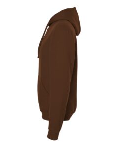 Tultex 320 Unisex Fleece Hooded Sweatshirt – Brown (side)