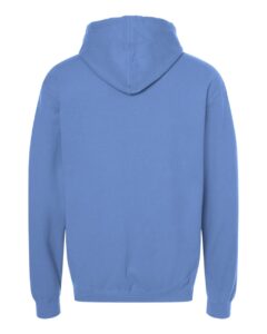 Tultex 320 Unisex Fleece Hooded Sweatshirt – Columbia Blue (back)