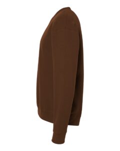 Tultex 340 Unisex Fleece Crewneck Sweatshirt – Brown (side)
