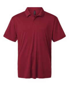 AllPro 41800 Men’s Pro-Lock Performance Polo – Cardinal