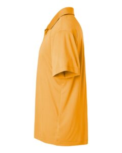 AllPro 41800 Men’s Pro-Lock Performance Polo – Gold (side)