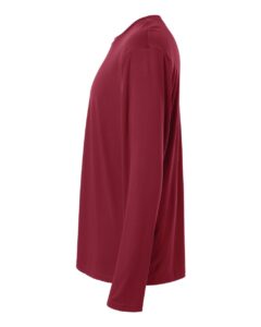 AllPro 48400 Unisex Pro-Lock Performance Long Sleeve T-Shirt – Cardinal (side)