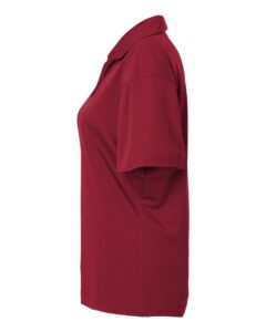 AllPro 41800L Women’s Pro-Lock Performance Polo – Cardinal (side)