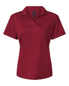 AllPro 41800L Women’s Pro-Lock Performance Polo – Cardinal