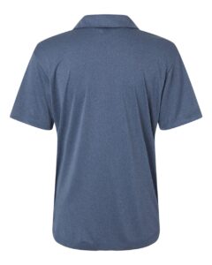 AllPro 41800L Women’s Pro-Lock Performance Polo – Heather Navy (back)