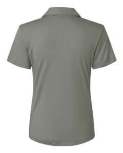 AllPro 41800L Women’s Pro-Lock Performance Polo – Greystone (back)