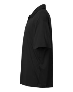 AllPro 41800T Men’s Tall Pro-Lock Performance Polo – Black (side)