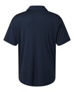 AllPro 41800T Men’s Tall Pro-Lock Performance Polo – Navy (back)