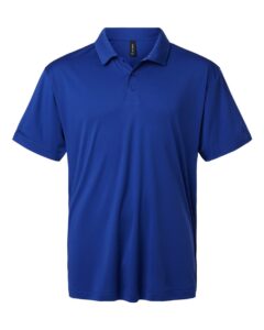 AllPro 41800T Men’s Tall Pro-Lock Performance Polo – Royal