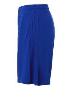 AllPro 48SH0 Men’s Pro-Lock Performance 7″ Shorts with Pockets – Royal (side)