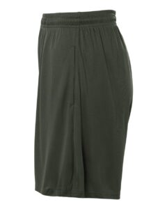 AllPro 48SH0 Men’s Pro-Lock Performance 7″ Shorts with Pockets – Smoke (side)
