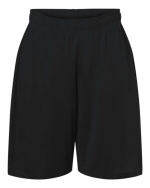 AllPro 48SH0Y Youth Pro-Lock Performance 7″ Shorts with Pockets – Black