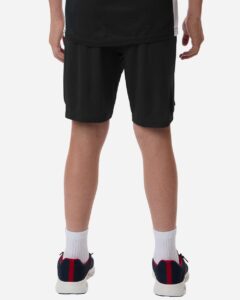 AllPro 48SH0Y Youth Pro-Lock Performance 7″ Shorts with Pockets – Black (on model back)