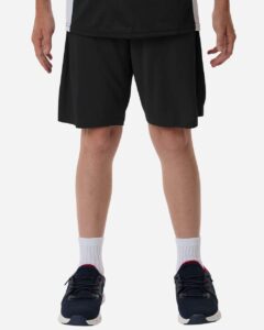 AllPro 48SH0Y Youth Pro-Lock Performance 7″ Shorts with Pockets – Black (on model)