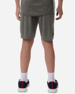 AllPro 48SH0Y Youth Pro-Lock Performance 7″ Shorts with Pockets – Charcoal (on model back)