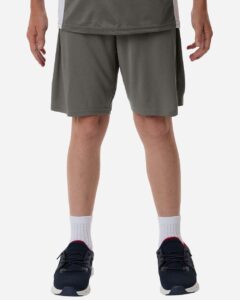 AllPro 48SH0Y Youth Pro-Lock Performance 7″ Shorts with Pockets – Charcoal (on model)
