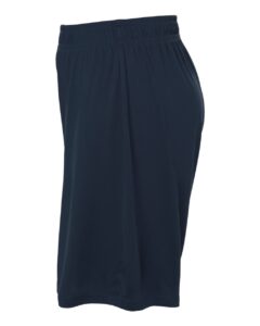 AllPro 48SH0Y Youth Pro-Lock Performance 7″ Shorts with Pockets – Navy (side)