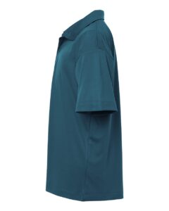 AllPro 41800Y Youth Pro-Lock Performance Polo – Atlantic Blue (side)