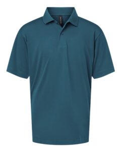 AllPro 41800Y Youth Pro-Lock Performance Polo – Atlantic Blue