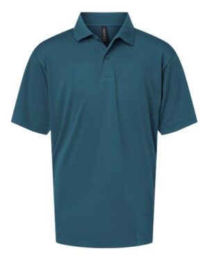 AllPro 41800Y Youth Pro-Lock Performance Polo – Atlantic Blue