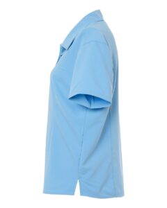CORE365 CE520W Women’s UltraUVP Shoreline Short Sleeve Staff Shirt – Columbia Blue (side)