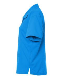 CORE365 CE520W Women’s UltraUVP Shoreline Short Sleeve Staff Shirt – Electric Blue (side)