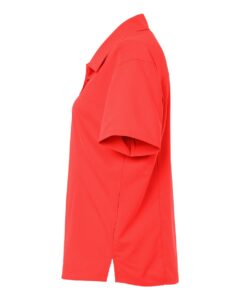 CORE365 CE520W Women’s UltraUVP Shoreline Short Sleeve Staff Shirt – Marina Red (side)
